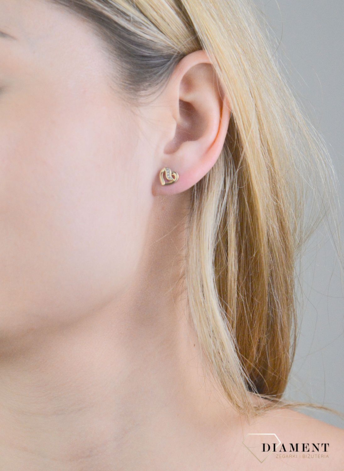 Kolczyki złote serca z cyrkoniami próba 375, KL 12312 375 (1).jpg